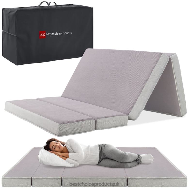 Accessory Best Choice ProductsFolding Portable Mattress Topper w/ Plush Foam N62R345 Beauty