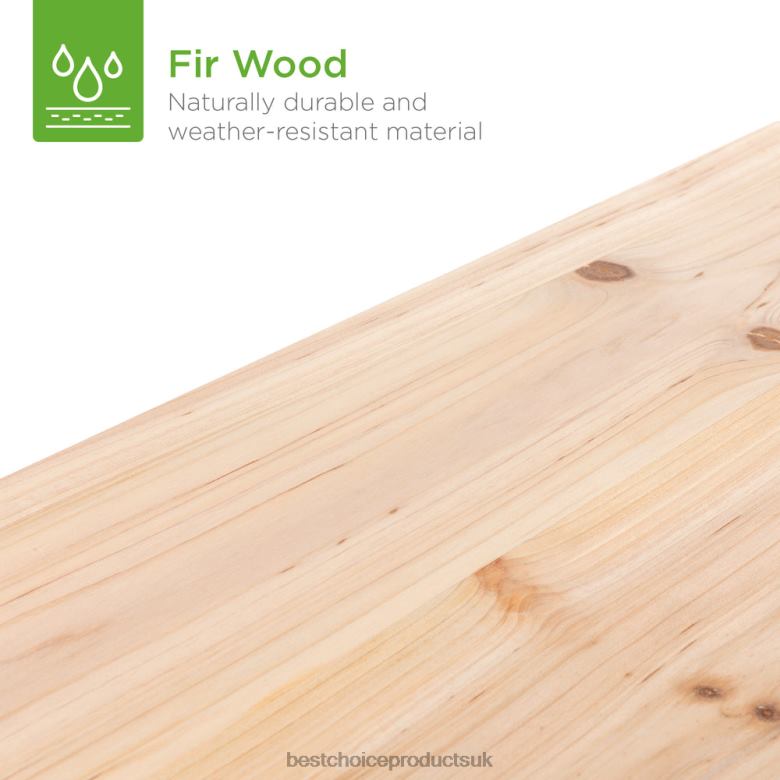 Lawn & Garden | Best Choice ProductsWooden Raised Garden Bed Planter for Garden, Lawn, Yard N62R984 Natural