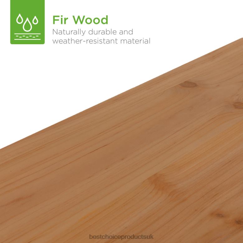 Lawn & Garden | Best Choice ProductsWooden Raised Garden Bed Planter for Garden, Lawn, Yard N62R985 Acorn Brown