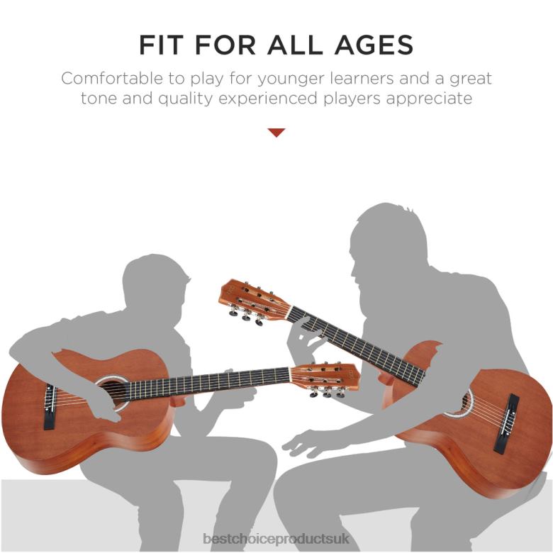 Musical Instruments | Best Choice ProductsBeginner Acoustic Guitar Set w/ Case, Strap, Digital Tuner, Strings N62R1121 Natural Mahogany