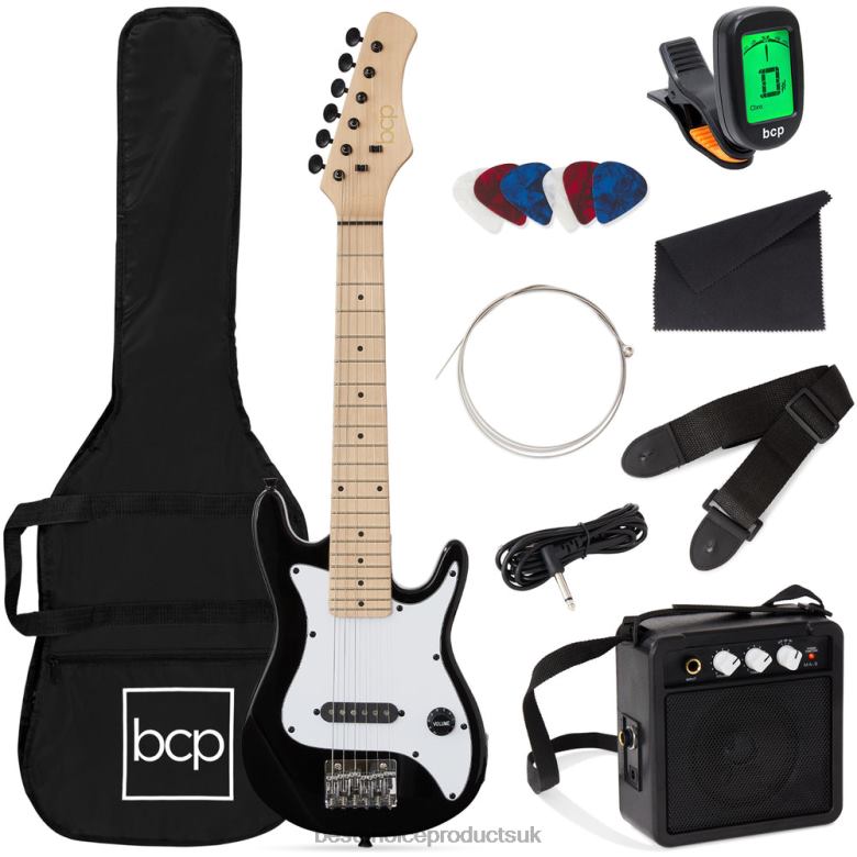 Musical Instruments | Best Choice ProductsKids Electric Guitar Beginner Starter Kit w/ 5W Amplifier N62R1081 Black