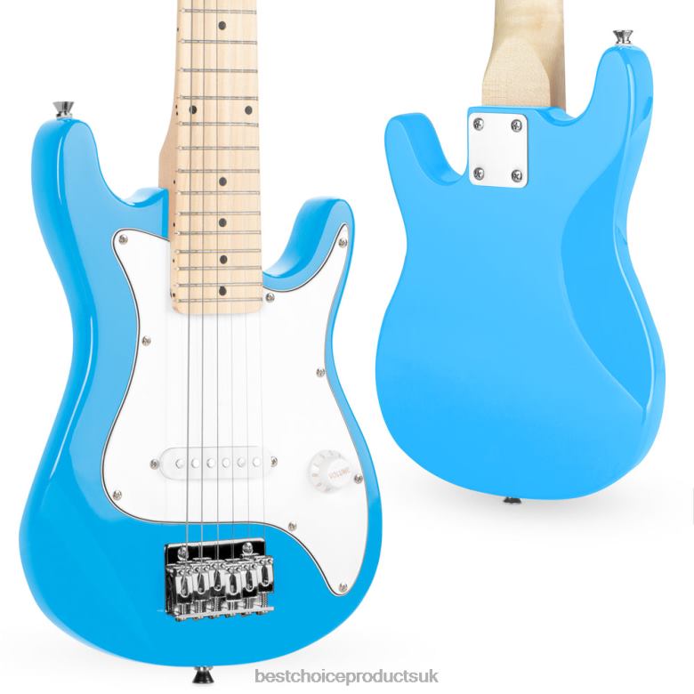 Musical Instruments | Best Choice ProductsKids Electric Guitar Beginner Starter Kit w/ 5W Amplifier N62R1082 Light Blue