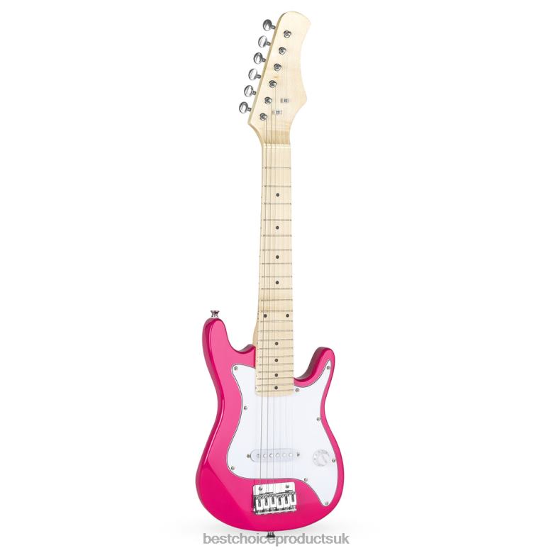 Musical Instruments | Best Choice ProductsKids Electric Guitar Beginner Starter Kit w/ 5W Amplifier N62R1084 White/Pink
