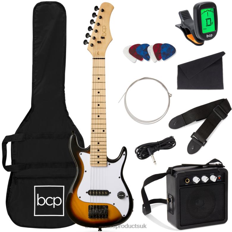 Musical Instruments | Best Choice ProductsKids Electric Guitar Beginner Starter Kit w/ 5W Amplifier N62R1085 Sunburst
