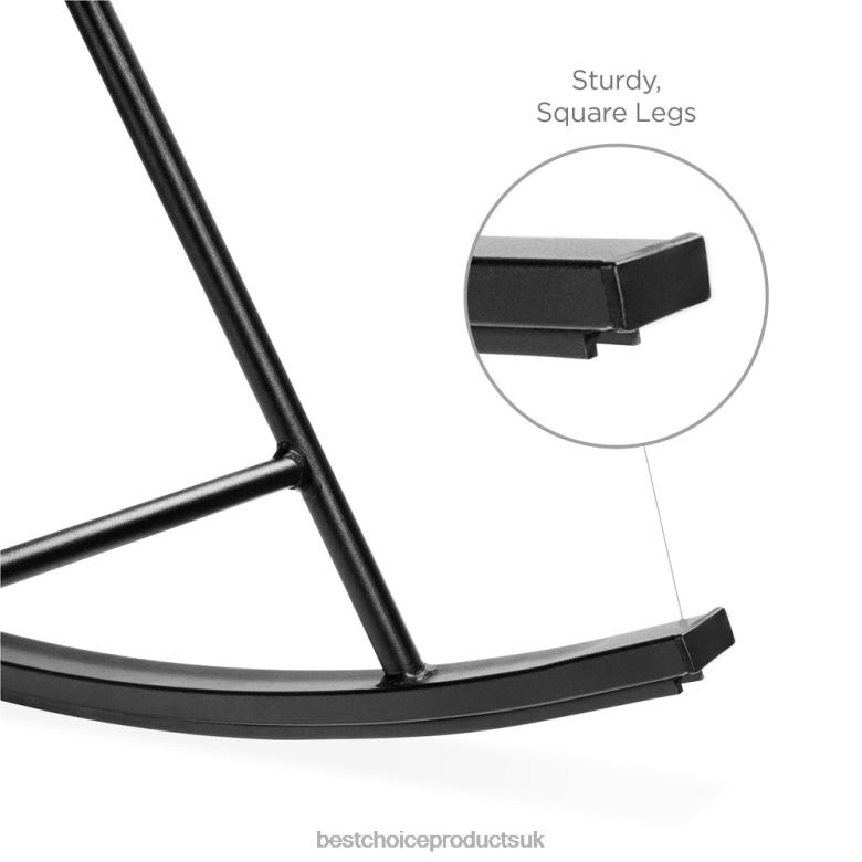 Outdoor Living | Best Choice Products3-Piece Patio Woven Rope Acapulco Rocking Chair Bistro Set N62R1418 White