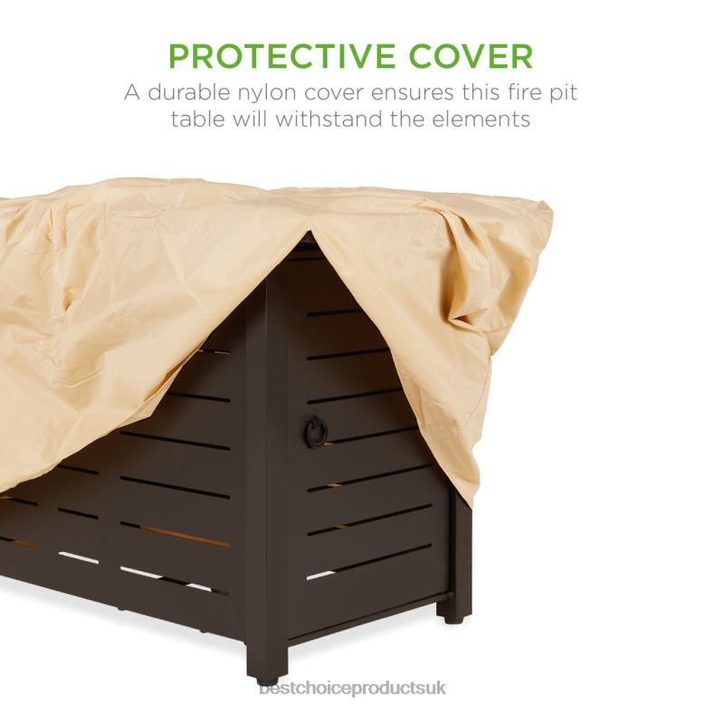 Outdoor Living | Best Choice Products50,000 BTU Steel Propane Gas Fire Pit w/ Auto Ignition N62R855 Dark Brown