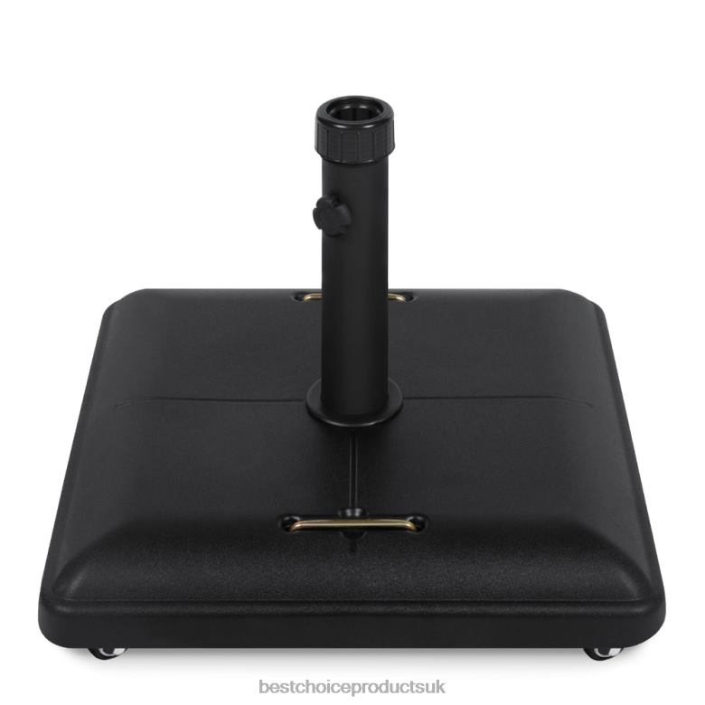 Outdoor Living | Best Choice Products81lb. Heavy Duty Concrete Umbrella Base Stand w/ Wheels N62R420 Black