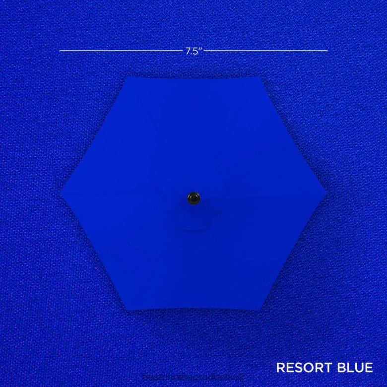 Outdoor Living | Best Choice ProductsOutdoor Solar Patio Umbrella w/ Push Button Tilt, Crank Lift N62R867 Resort Blue