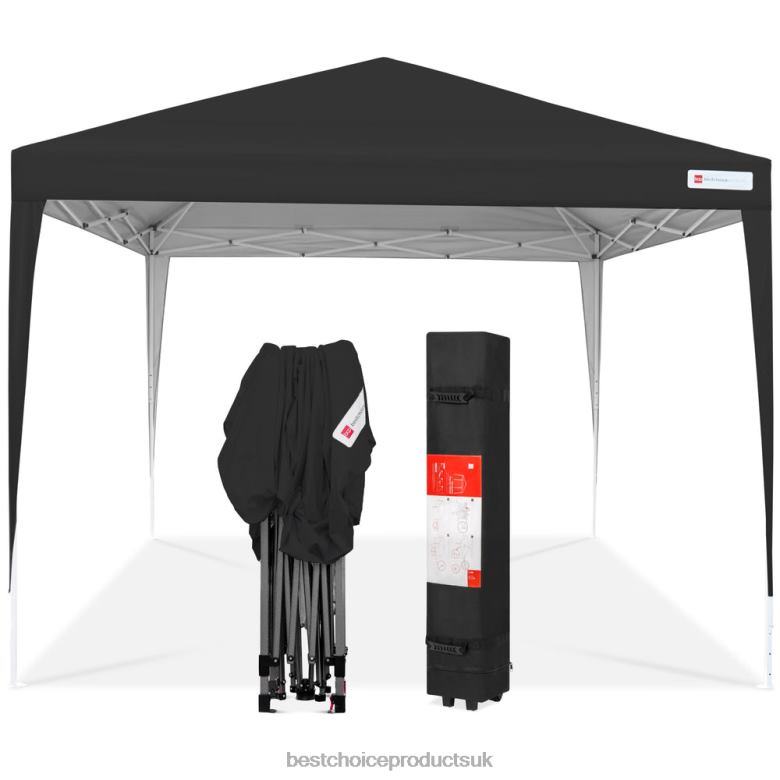 Outdoor Living | Best Choice ProductsOutdoor Portable Pop Up Canopy Tent w/ Carrying Case, 10x10ft N62R1152 Black