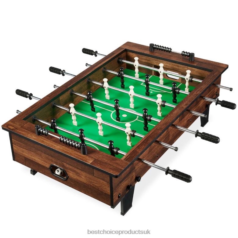 Toy & Game | Best Choice ProductsTabletop Foosball Set, Arcade Table Soccer w/ 2 Balls N62R545 Dark Wood