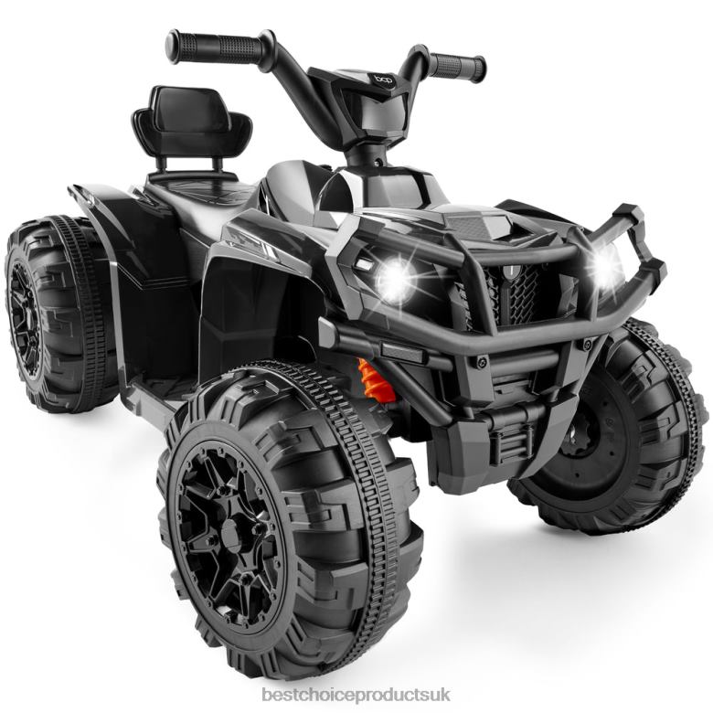 Toy & Game | Best Choice Products12V Kids Ride-On 4-Wheeler Quad ATV Car w/ 2.4mph Max, Bluetooth, Headlights N62R275 Black