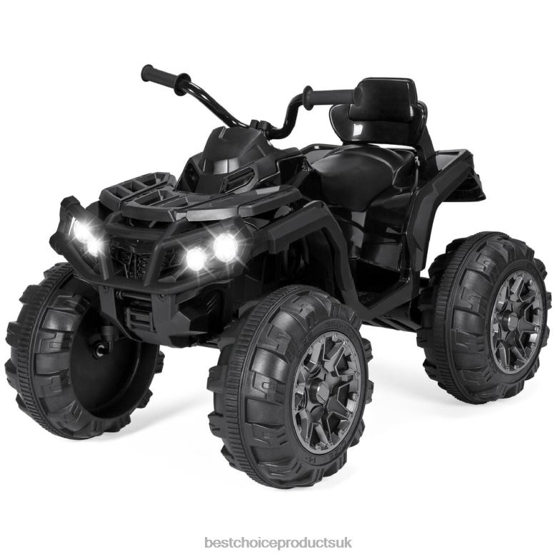 Toy & Game | Best Choice Products12V Kids Ride-On 4-Wheeler Quad ATV Car w/ 3.7mph Max, Bluetooth, Headlights N62R496 Black