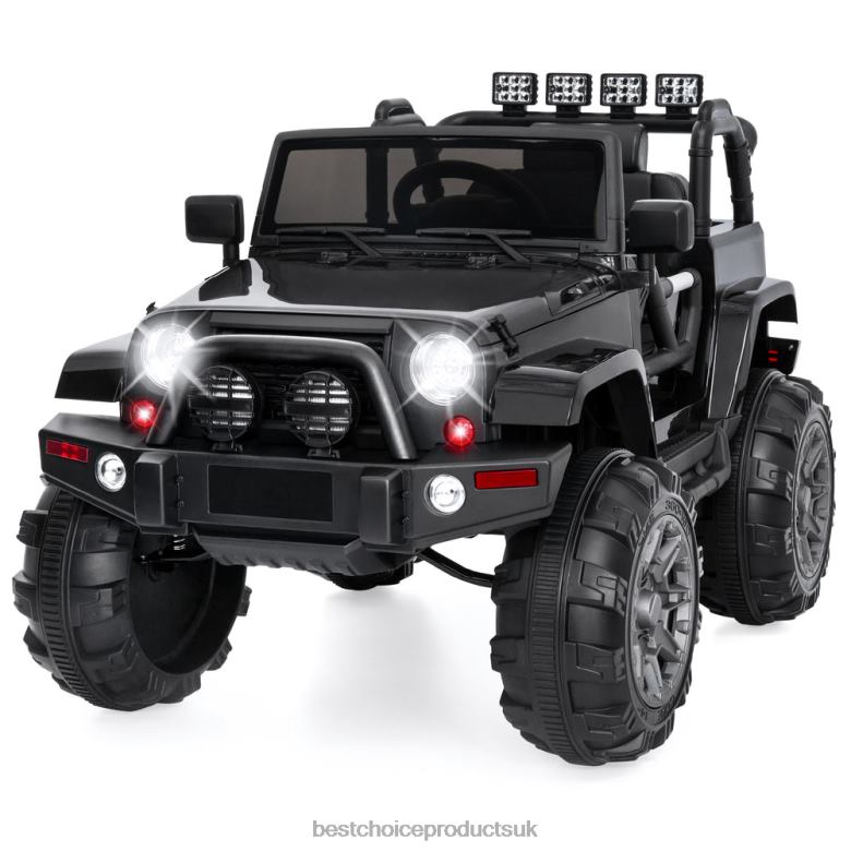 Toy & Game | Best Choice Products12V Kids Ride-On Truck Car Toy w/ 3 Speeds, LED, Remote, Bluetooth N62R530 Black