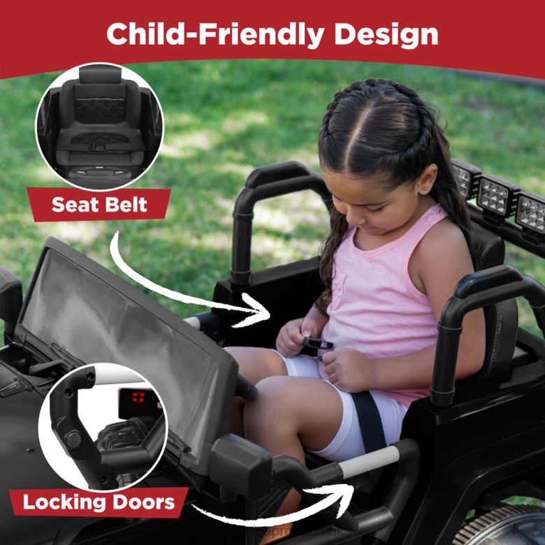 Toy & Game | Best Choice Products12V Kids Ride-On Truck Car Toy w/ 3 Speeds, LED, Remote, Bluetooth N62R530 Black