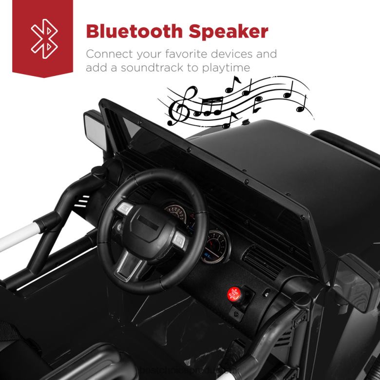 Toy & Game | Best Choice Products12V Kids Ride-On Truck Car Toy w/ 3 Speeds, LED, Remote, Bluetooth N62R530 Black