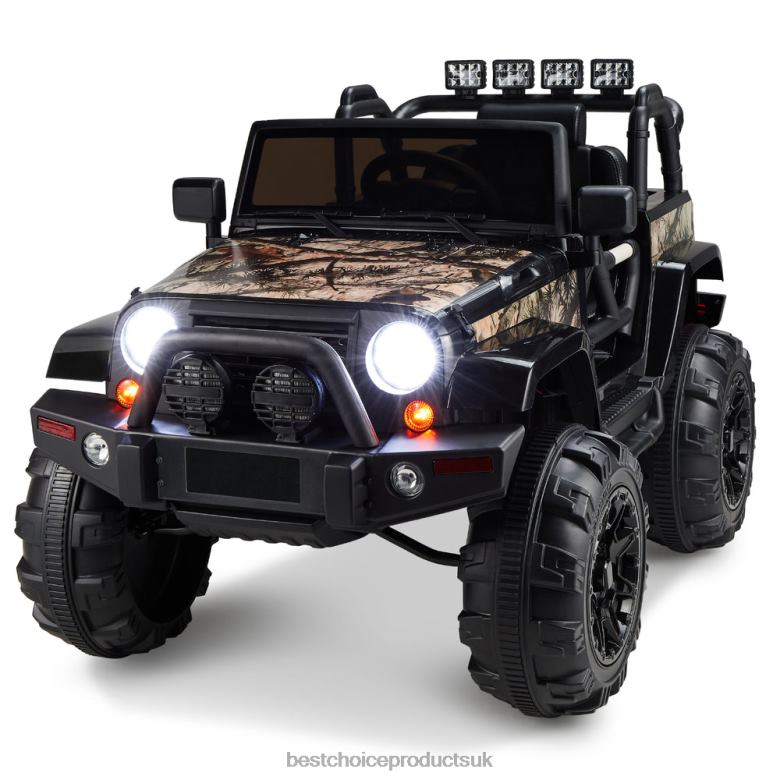 Toy & Game | Best Choice Products12V Kids Ride-On Truck Car Toy w/ 3 Speeds, LED, Remote, Bluetooth N62R536 Camoflauge