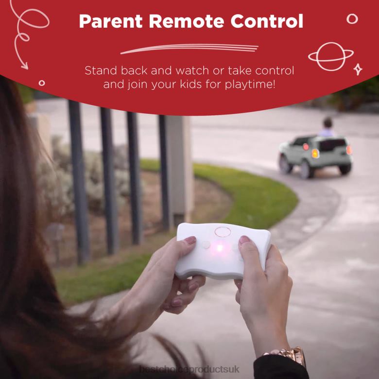 Toy & Game | Best Choice Products12V Kids Ride-On Truck Car Toy w/ 3 Speeds, LED, Remote, Bluetooth N62R541 Hot Pink