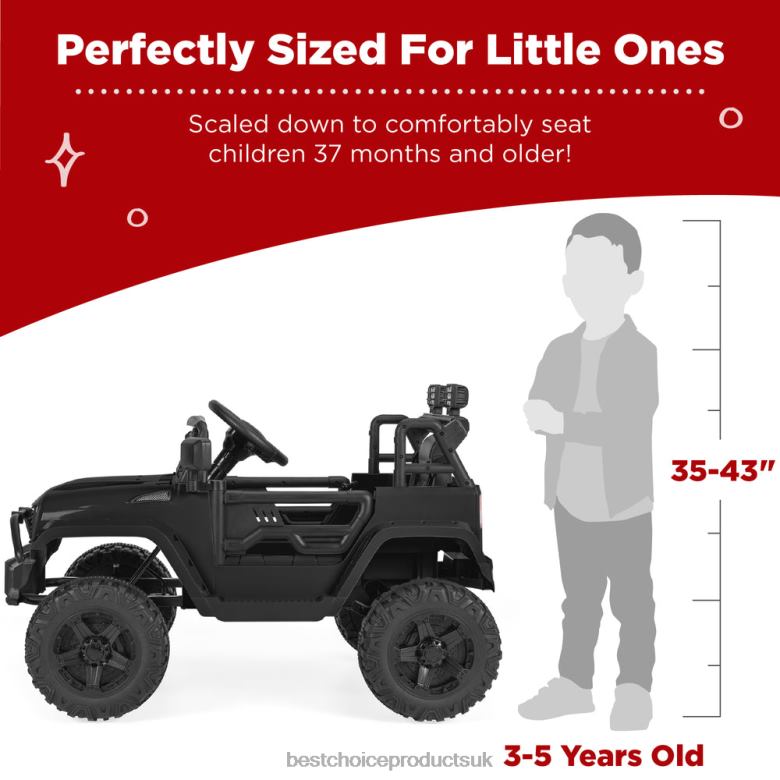 Toy & Game | Best Choice Products12V Kids Ride-On Truck Car w/ Parent Remote Control, Spring Suspension N62R485 Black
