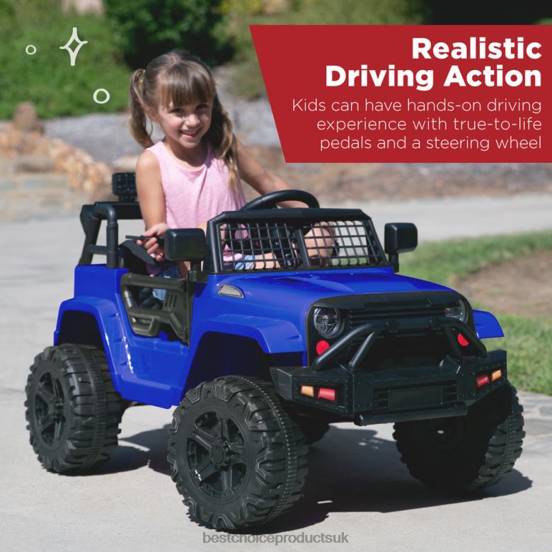Toy & Game | Best Choice Products12V Kids Ride-On Truck Car w/ Parent Remote Control, Spring Suspension N62R486 Blue