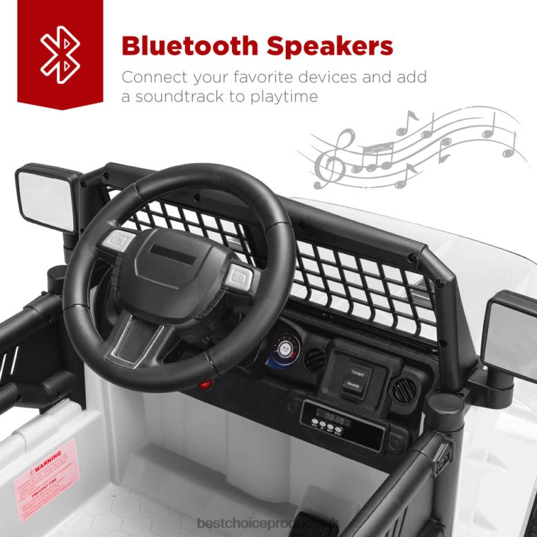 Toy & Game | Best Choice Products12V Kids Ride-On Truck Car w/ Parent Remote Control, Spring Suspension N62R489 White