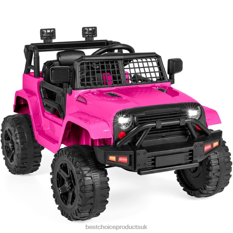 Toy & Game | Best Choice Products12V Kids Ride-On Truck Car w/ Parent Remote Control, Spring Suspension N62R492 Hot Pink