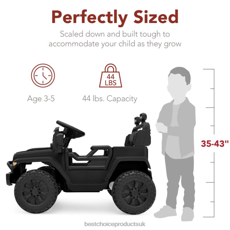 Toy & Game | Best Choice Products6V Kids Ride-On Truck Car w/ Parent Remote Control, 4-Wheel Suspension N62R556 Black