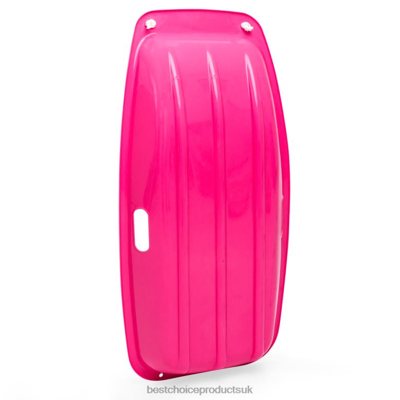Toy & Game | Best Choice ProductsKids Outdoor Plastic Toboggan Snow Sled Board w/ Pull Rope, Handles N62R1006 Pink