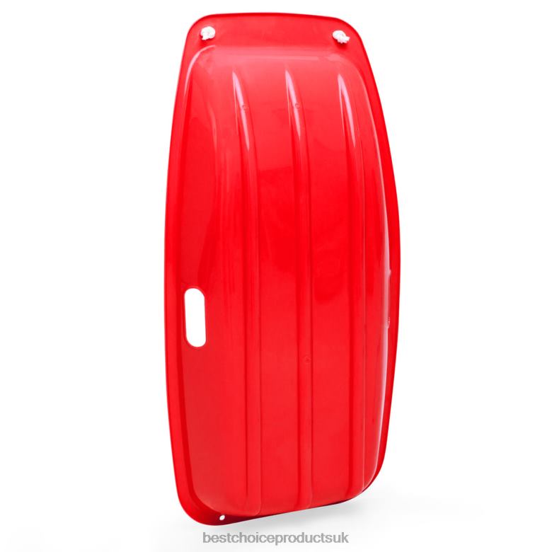 Toy & Game | Best Choice ProductsKids Outdoor Plastic Toboggan Snow Sled Board w/ Pull Rope, Handles N62R1007 Red