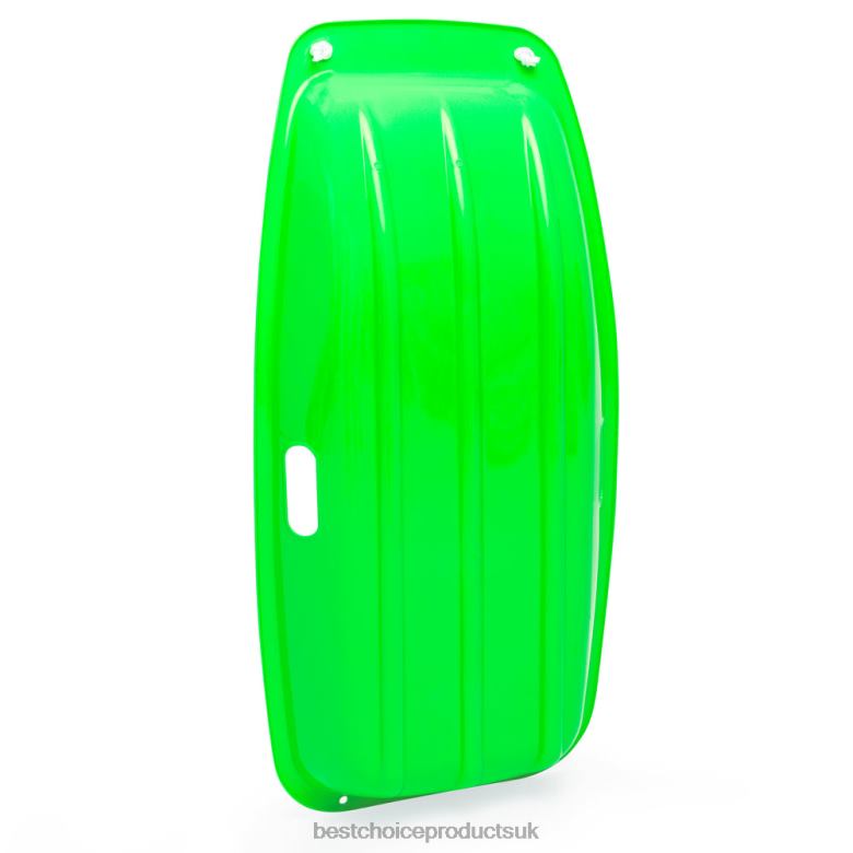 Toy & Game | Best Choice ProductsKids Outdoor Plastic Toboggan Snow Sled Board w/ Pull Rope, Handles N62R1009 Green