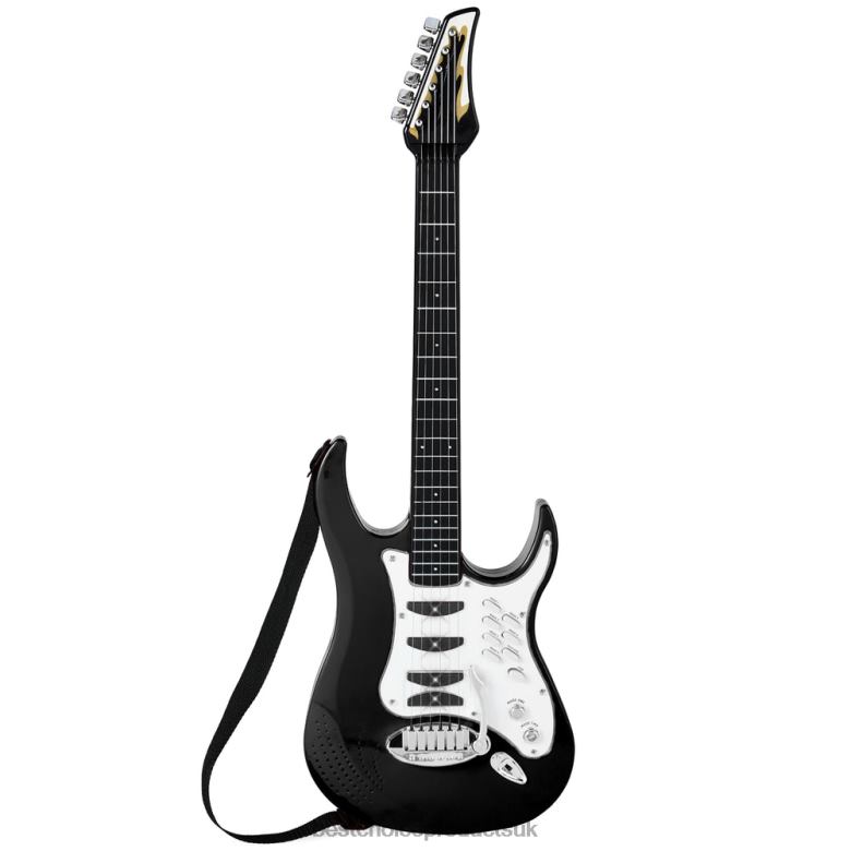 Toy & Game | Best Choice ProductsKids Electric Guitar Toy Play Set w/ 6 Songs, Microphone, Amp N62R282 Black